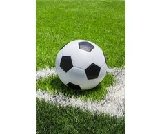 Koc polarowy 100x150 Fotbal Futbolo kamuolys žalia JF24