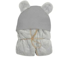 Baby Matex MATEX Koala antklodė MUSLIN su gobtuvu 95x95 cm [TB0444_02]
