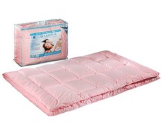 Rožinė antialerginė antklodė, 160x200 cm, 1.4kg, 100% mikropluošto užvalkalas, tuščiaviduris poliesterio užpildas, skalbiama 60°C, viengulė antklodė miegui