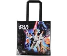 Krepšys na zakupy Star Wars Gwiezdne Wojny juoda 0091 torebka dziecięca su uszami