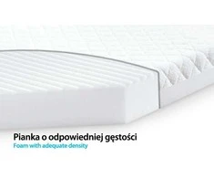 Baby Matex MATEX Ortopedinis čiužinys lopšiui SOFTI Plus 90x40x4 [TB0263]