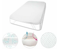 Baby Matex „Oxi Pad“ 40x90 spaudimą mažinantis įklotas, kvėpuojantis lopšio įklotas