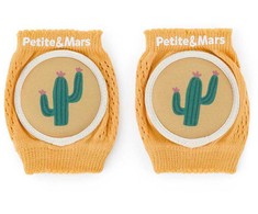 Petite&amp;Mars Follow - elastinės kelių pagalvėlės, ropojančios apsaugos | Intensyvi ochra