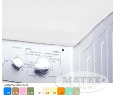 Skalbimo mašinos uždangalas 50x60 balta Matex