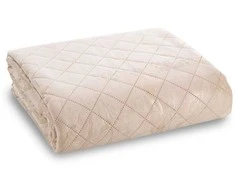 Eurofirany Euro užuolaidos D91/N/LUIZ/6 200X220 BEIGE + GOLD Lovatiesė