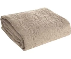 Eurofirany CHON / LINAS / 4 / BEIGE 220X240 BEIGE Lovatiesė Lovatiesė