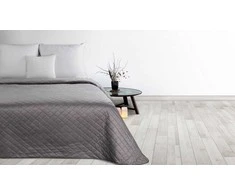 Eurofirany Lovatiesė NLO-05, 220x240 cm, pilka Lovatiesė