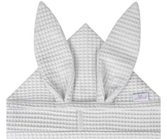 Rankšluostis Baby Matex BabyMatex Okrycie kąpielowe wafel Prestige Bunny roz. 70x140 (TB0456_42)
