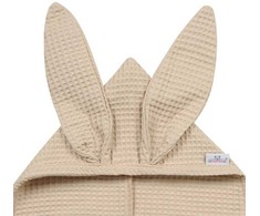 Rankšluostis Baby Matex BabyMatex Okrycie kąpielowe wafel Prestige Bunny roz. 70x140 (TB0456_16)