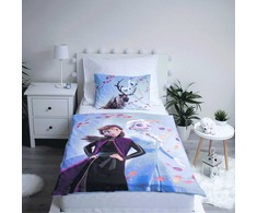 Patalynė bawełniana 100x135 Frozen Anna Elsa Kraina Lodu poszewka 40x60 dziecięca do łóżeczka