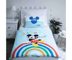Patalynė bawełniana 100x135 Myszka Miki Mickey Mouse 0721 do łóżeczka poszewka 40x60
