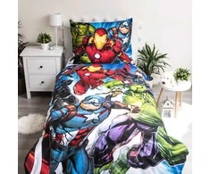 Patalynė bawełniana 140x200 Avengers 8636 poszewka 70x90