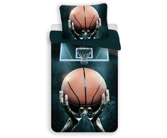Patalynė bawełniana 140x200 Koszykówka 1835 Basketball poszewka 70x90
