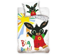 Patalynė bawełniana 140x200 Królik Bing poszewka 70x90 C24