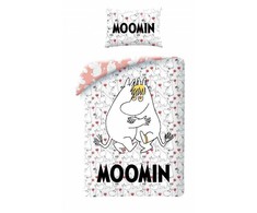 Halantex Vaikiškas patalynės komplektas Moomin, 140x200, 2 dalių