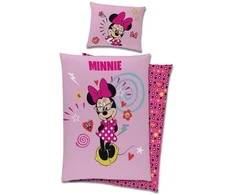 Patalynė bawełniana 140x200 Myszka Mini rožinė C24