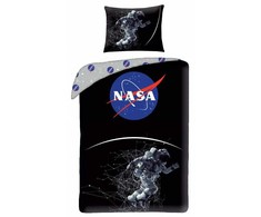 Patalynė bawełniana 140x200 Nasa kosmos 4268 kosmonauta poszewka 70x90 astronauta gwiazdozbiór planety gwiazdy młodzieżowa w woreczku