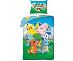POKEMON vaikiška patalynė 140x200 Halantex Pikachu