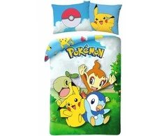Patalynė bawełniana 140x200 Pokemon poszewka 70x90 Kids 12 Halantex