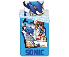 Patalynė bawełniana 140x200 Sonic mėlyna JF24