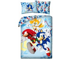 Halantex Vaikiškas patalynės komplektas Sonic, 140x200, 2 dalių