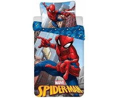 Patalynės komplektas Patalynė bawełniana 140x200 Spiderman Człowiek Pająk poszewka 70x90 Kids25