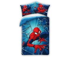 MCU Patalynė bawełniana 140x200 Spiderman poszewka 70x90 Kids 12 Halantex