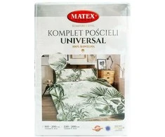 Multitex Patalynė bawełniana 220x200 Liście palmy žalia Universal Matex