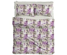 Patalynės komplektas Multitex Patalynė 220 x 200 3 vnt Satin DeSatin Ranforce 19