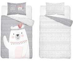 Detexpol RINKINYS Lovytės patalynė 90x120 komplektas VAIKŲ LOVAKLĖ + PAGALĖ