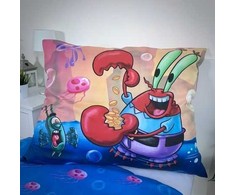 Patalynė dziecięca 140x200 Sponge Bob party poszewka 70x90