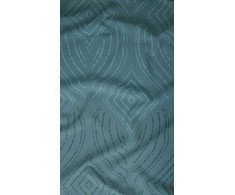 Atlasinės patalynės komplektas 160x200, turkio spalvos geometrinis raštas, užtrauktukas, minkšta medvilninė patalynė, patogus patalynės komplektas, miegamojo patalynė