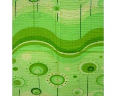 Medvilninės ruoželio patalynės komplektas, 180x200 cm, užsegimas sagomis, žalias saldainio raštas, patvari medvilninė patalynė, nakvynės namų patalynė, kaimo turizmo patalynė, viešbučio patalynė