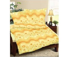 Gofruotos medvilnės patalynės komplektas, 200x220 cm antklodės užvalkalas su pagalvėmis, storas 140 g/m² audinis, užsegimas sagomis, nelyginama patalynė, miegamojo tekstilė