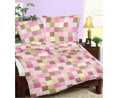 Medvilninio satino patalynės komplektas, 200x220 cm antklodės užvalkalas, 70x80 cm pagalvių užvalkalai, užsegimas sagomis, 140 g/m², nereikia lyginti, patvarus audinis, miegamojo tekstilė