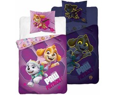 Detexpol Patalynė Švyti tamsoje 140x200 PAW PATROL šuniukai Rožinė