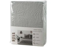 Eurofirany Aksominės patalynės komplektas 220x200 cm, šiltas žieminis antklodės užvalkalas su pagalvių užvalkalais, minkštas pliušinis audinys, terminis komfortas, elegantiškas blizgesys, 3 dalių rinkinys Patalynė
