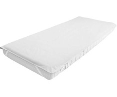 Vandeniui atspari čiužinio apsauga 140x200 cm, Tencel pluošto užvalkalas, drėgmės barjeras švariam miegui, elastiniai kampiniai dirželiai, skalbiama 40°C, higieninis paklotas