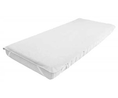 Vandeniui atspari čiužinio apsauga 160x200 cm, medvilnės-poliesterio-PVC mišinys, kampinės elastinės juostos, higieninis čiužinio užvalkalas, neperšlampama paklodė