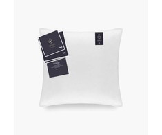 Baltų žąsų pūkų pagalvė 40x40 cm, 100g, Sibiro užpildas, Tencel medvilnės užvalkalas, kvėpuojančios natūralios medžiagos, minkšta pagalvėlė