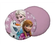 Poduszka dekoracyjna 35 cm Frozen Kraina Lodu rožinė kształtka przytulanka