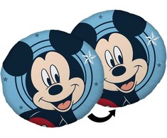 Poduszka dekoracyjna 40 cm Mickey Stars Myszka Miki mėlyna polarowa kształtka przytulanka