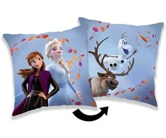 Poduszka dekoracyjna 40x40 Frozen Kraina Lodu mėlyna JF24
