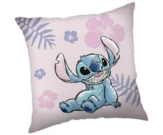 Poduszka dekoracyjna 40x40 Lilo a Stitch rožinė JF24