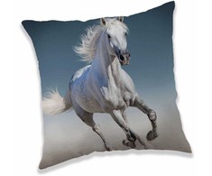 Poduszka dziecięca 40x40 Koń balta 4592 w galopie horse dekoracyjna