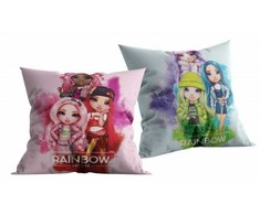 Poduszka dziecięca 40x40 Rainbow High lalki dvipusė RBH-1842C Halantex