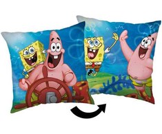 Poduszka dziecięca 40x40 Sponge Bob "Sea" mėlyna J24
