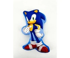 Sega Poduszka kształtka 35cm Sonic mėlyna S24
