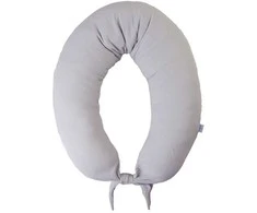 Baby Matex MATEX Padėties nustatymo pagalvė MOON MUSLIN 260 cm [TB0076_42]j. pilka