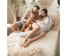 Multitex RELAX LINEN pozicionavimo pagalvė, 190 cm ilgio